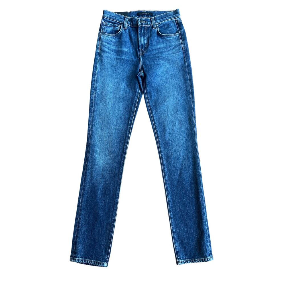 NWT Women's size 24 J Brand Ruby 30 High Rise Cigarette Dark Wash Denim Jeans